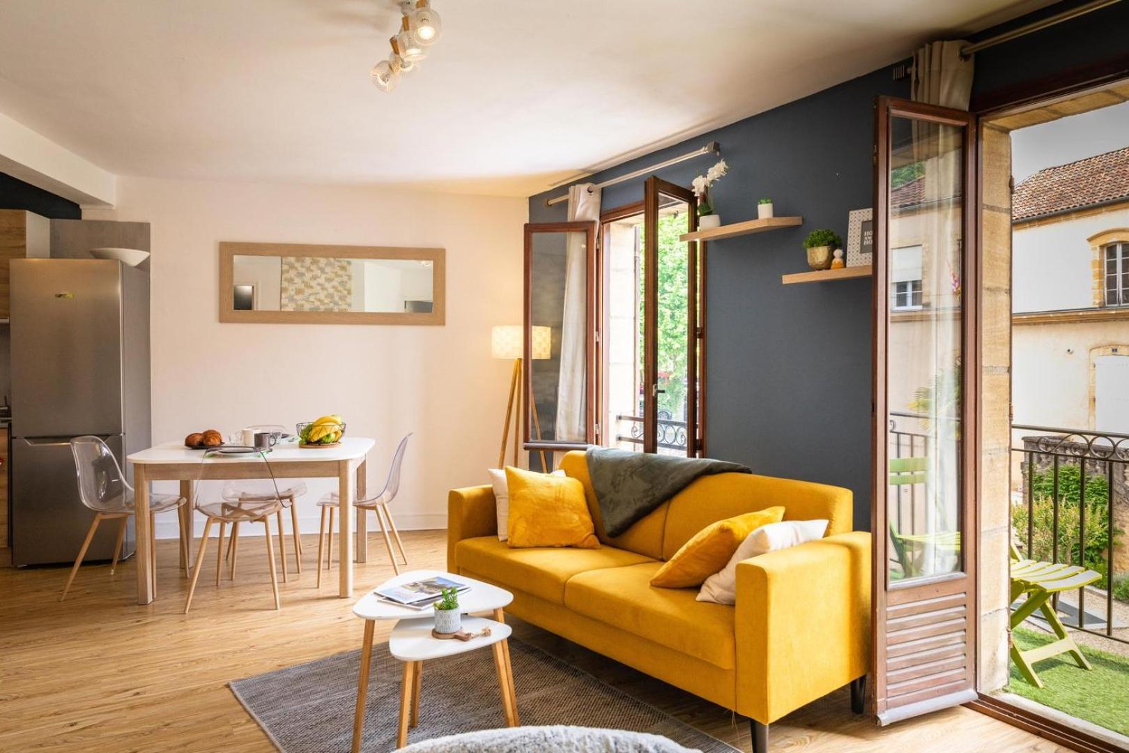 Apartament Le Sarladais - Coeur De Sarlat Zewnętrze zdjęcie